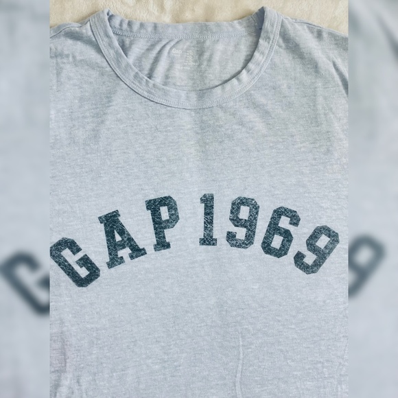 GAP 1969 XL Men’s Tee Bundle – Light Blue + Pink | Retro Arched Logo - Picture 10 of 12